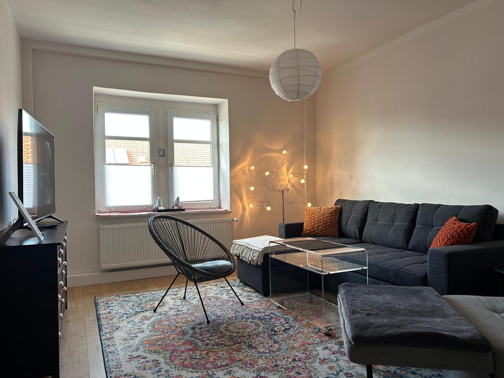 Schoene Neue 4 Zimmer Wohnung Mit Sued-Balkon Bis 8 Personen Naumburg  Exteriör bild